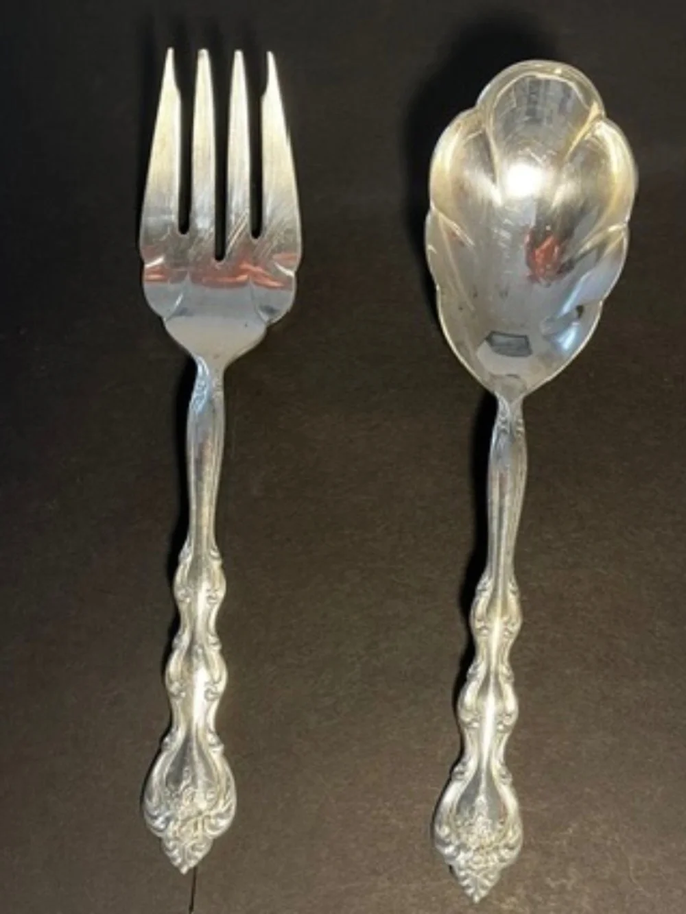 VINTAGE INTERNATIONAL SILVER SERVING SET